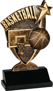Basketball Broadcast Resin 6"