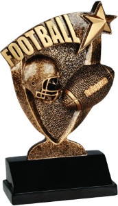 Football Broadcast Resin 6"