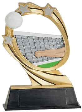 Volleyball Cosmic Resin 7"