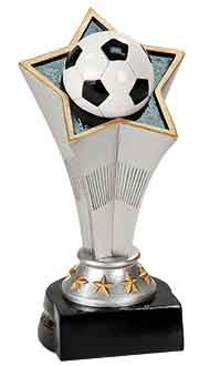 Soccer Rising Star Resin 7"