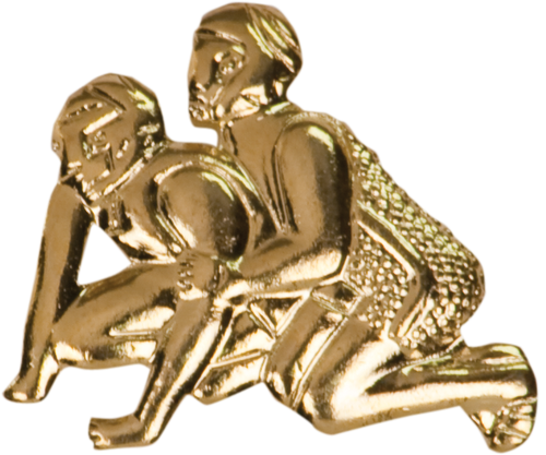 Wrestling Chenille Pin
