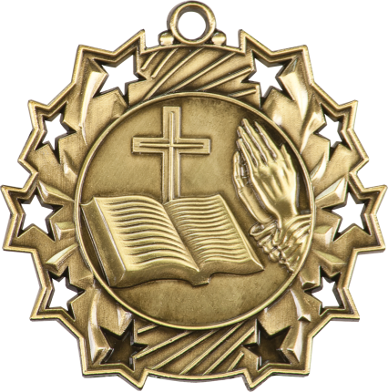 Religious Ten Star Medal
