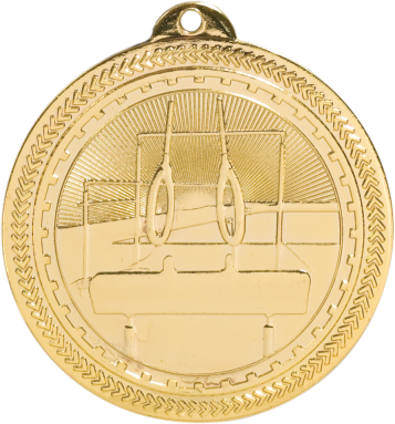 Gymnastics BriteLazer Medal