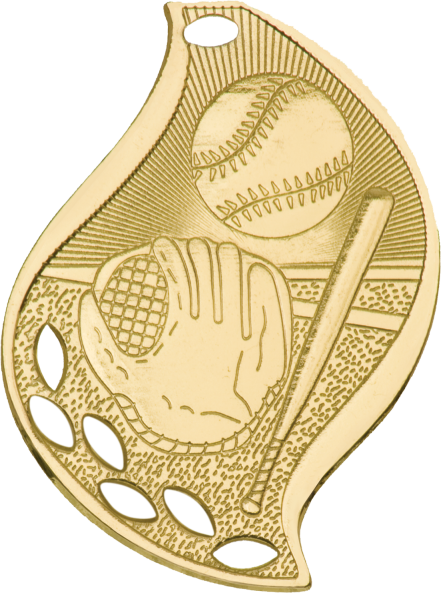 Baseball/Softball Flame Medal