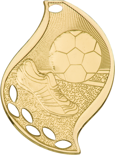 Soccer Flame Medal
