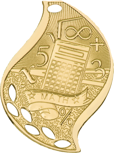 Math Flame Medal