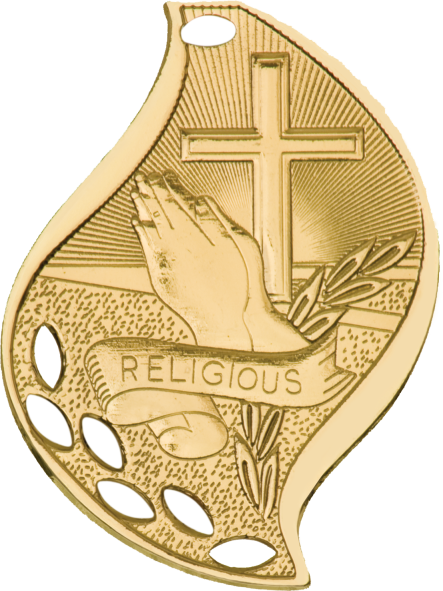 Religious Flame Medal
