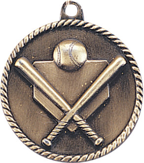 Baseball/Softball High Relief Medal