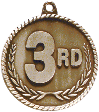 3rd Place High Relief Medal