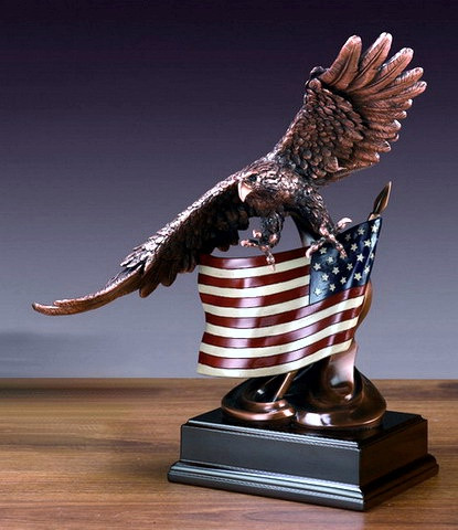 Eagle with American Flag (1)