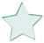 Clear Star Acrylic Paperweight