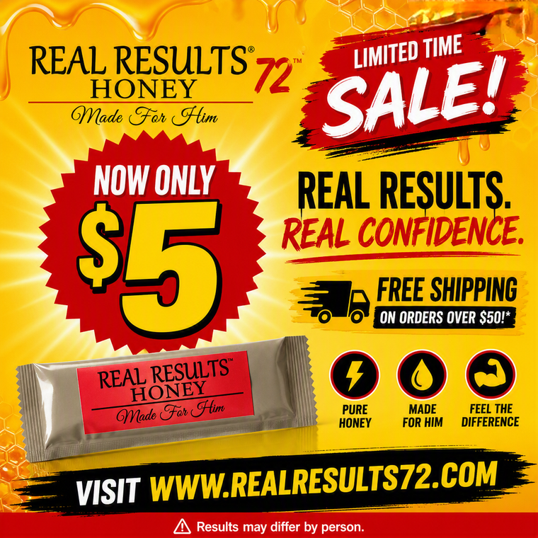 Real Results 72 Honey Fall Sale $5