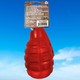 Learn more about the outstanding features and unbeatable durability of our XL Grenade Toy on the back of the packaging.