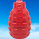 Get an up-close look at the XL Grenade Chew Toy & Treat Dispenser – designed for hours of exciting play and treat enjoyment.