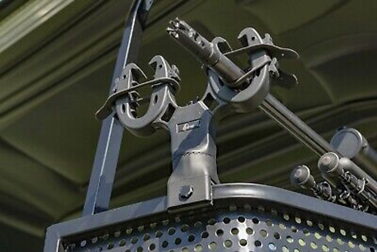 GTW Universal Golf Cart Dual Gun Mount Rack