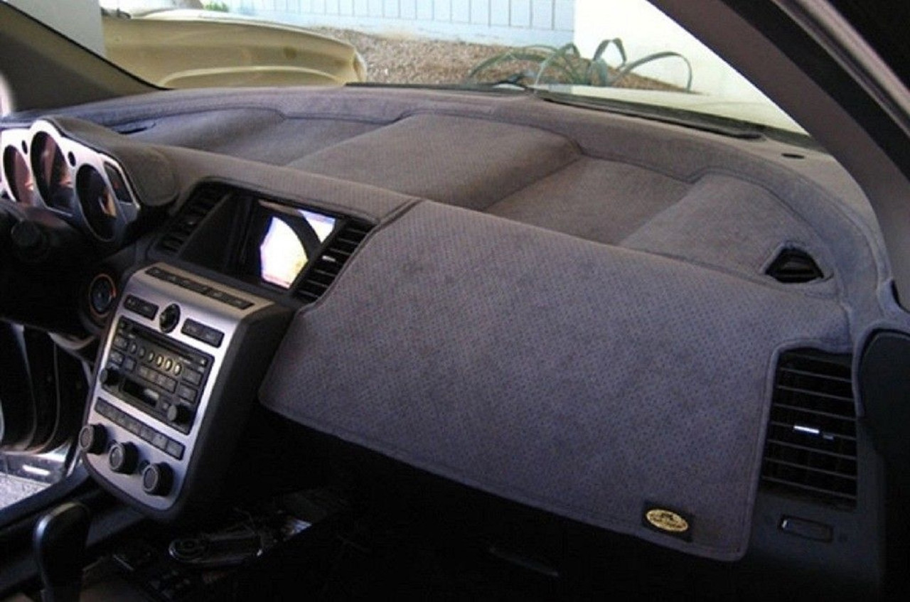 Chevrolet Corsica 1987-1988 No Rear Defrost Sedona Suede Dash Cover  Charcoal Grey