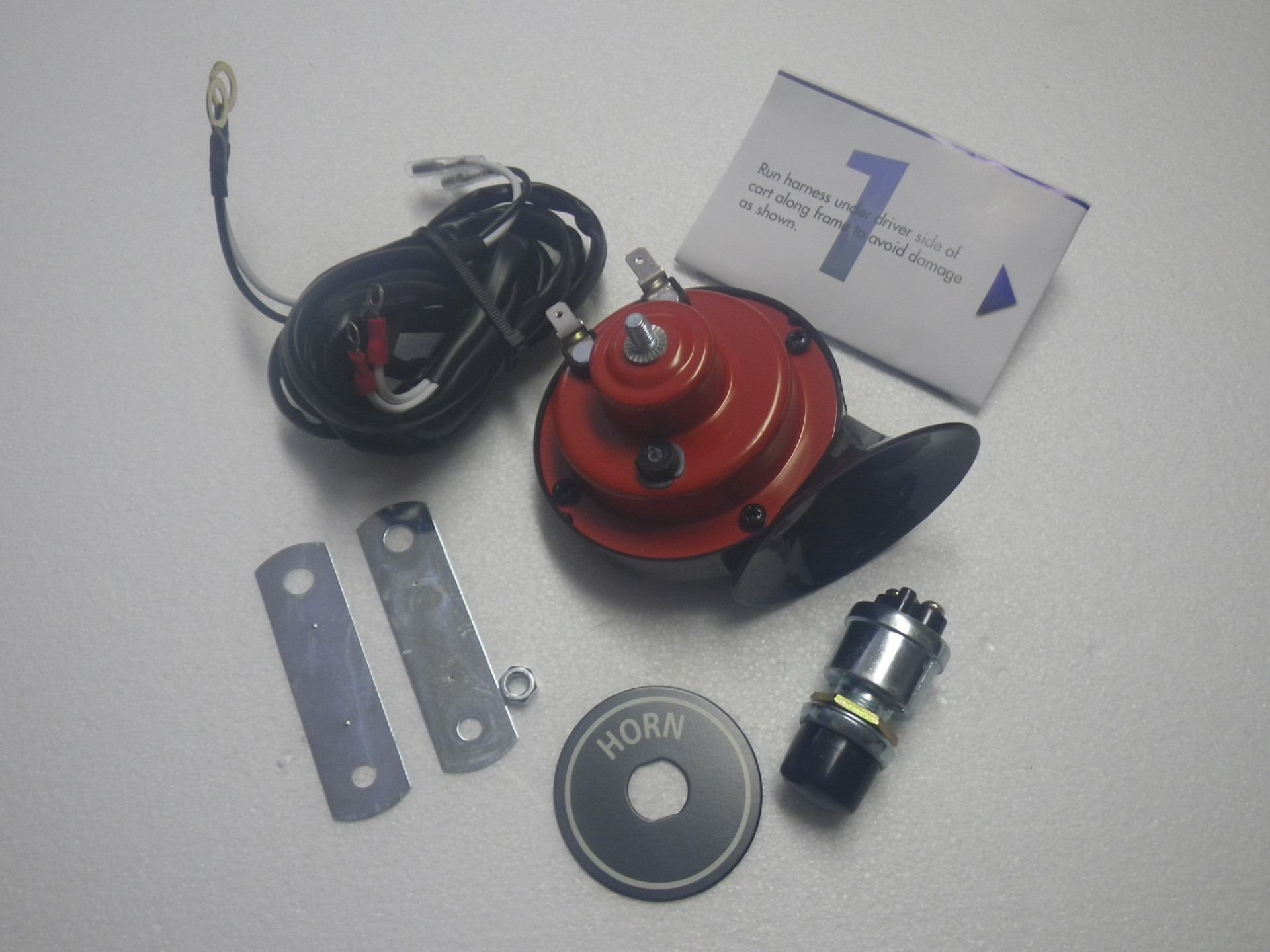 Universal Golf Cart Horn Kit for EZGO Club Car Yamaha Golf Carts