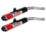 Big Gun EVO S Dual Slip On Exhaust | Kawasaki ZX-14 2006-2010 | 16-1402