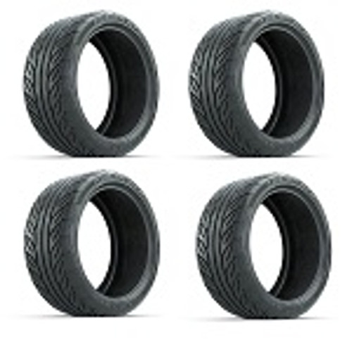 Golf Cart GTW 215/40-15 Fusion GTR DOT Street Tire | 22" Tall | Set of 4