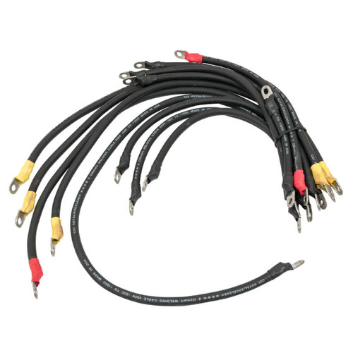 Club Car 1982-Up w/ 2 Gauge Cable Set for Navitas DC to AC Conversion Kit
