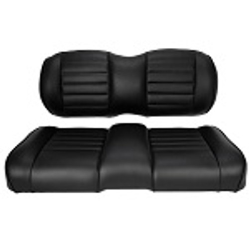 RedDot Premium Style Front Pod Seat | EZGO S6 / L6 Golf Cart | Black