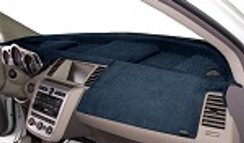 Audi Q8 2019-2022 w/ HUD No PUS Velour Dash Cover Mat Ocean Blue