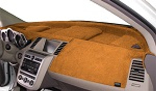 Fits Toyota Tercel 1995-1998 w/ Clock Velour Dash Cover Mat Saddle