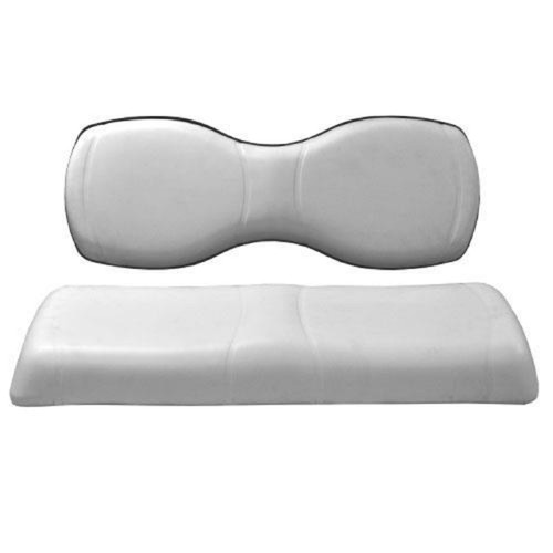 MadJax Genesis 250 300 Golf Cart Rear Seat Cushion Set | White | 01-055