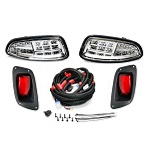 GTW LED Headlight Tail Light Kit | EZGO RXV 2016-Up Golf Cart | 02-119