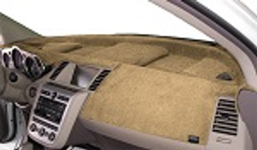 Fits Toyota Tundra 2023-2024 w/ HUD Velour Dash Cover Mat Vanilla