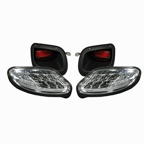 GTW EZGO TXT / T48 Golf Cart 2014-Up LED Light Kit w/ Tail Lights | 02-117