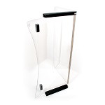 EZGO Express Golf Cart L6 S6 Clear Folding Front Windshield w/ 3/4" Struts