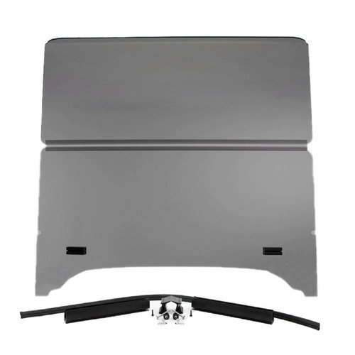 Yamaha Drive2 Golf Cart 2017-Up Folding Windshield w/Rubber Trim