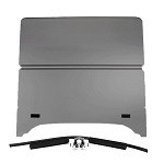 Yamaha Drive2 Golf Cart 2017-Up Folding Windshield w/Rubber Trim