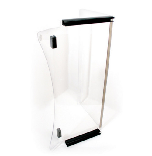 RedDot EZGO ST350 Golf Cart 3/16" Clear Folding Front Windshield