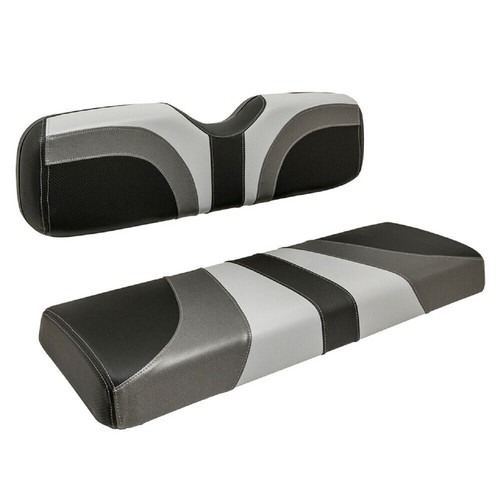 RedDot Blade Front Seat Covers | Club Car Precedent | Gray Charcoal Black