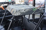 Polaris Ranger Midsize 2015+ Soft Sun Top Roof Cap | Made to Order | Camo
