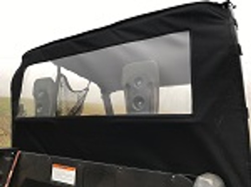 Honda Pioneer 700 Soft Rear Window Dust Stopper | Made to Order | Black