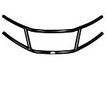 MadJax Black Brush Guard Front Bumper | Yamaha G29 Drive Golf Cart 2007-Up