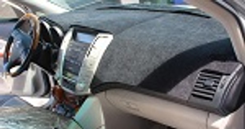 Honda Civic Coupe 2001-2005 w/ Sensor Brushed Suede Dash Cover Mat Black