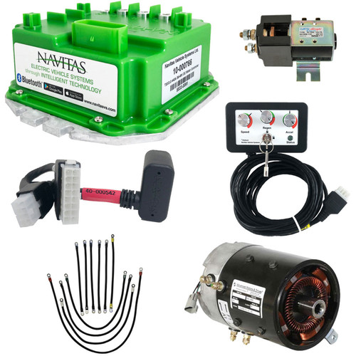 Club Car DS IQ 2001-Up Golf Cart Navitas TSX3.0 DC Motor Package | Speed / Torque