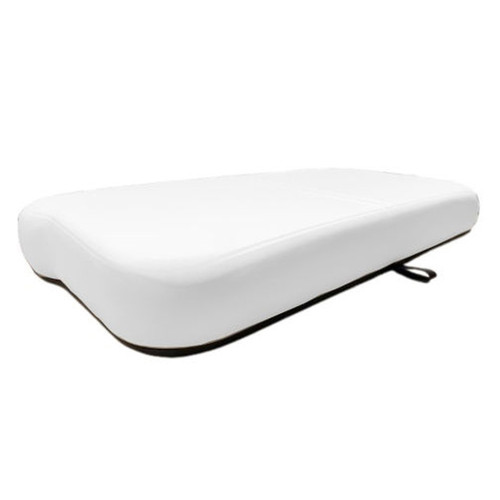 EZGO Marathon Gas Golf Cart 1973-1994 Seat Bottom Assembly | White