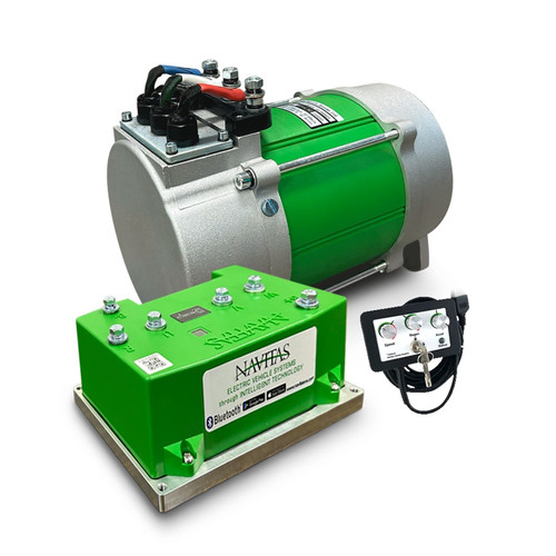 Club Car 48V 2004-Up 600A 4KW Navitas DC To AC Motor Conversion Kit w/ On The Fly