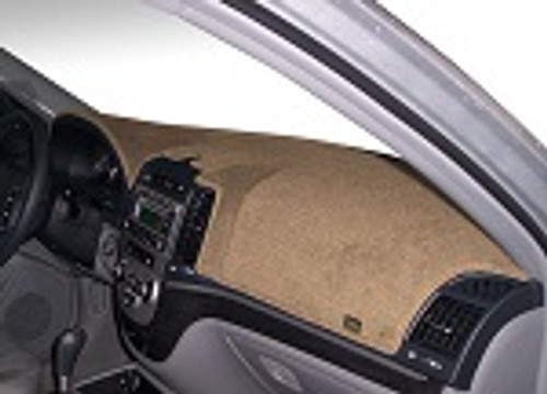 Fits Toyota RAV4 Prime 2023-2024 w/ HUD 10.5" TS Carpet Dash Mat Vanilla