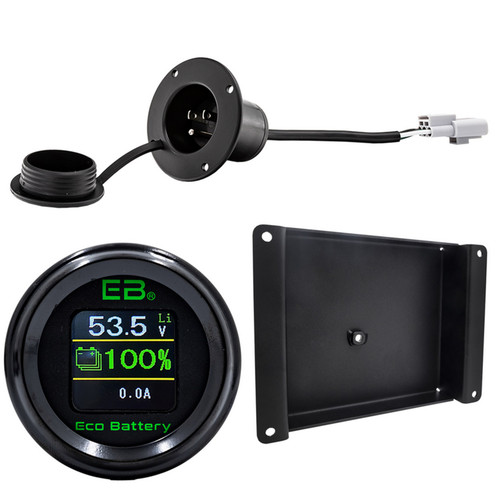 Club Car DS A Frame Installation Kit for Eco 51v 105Ah Thru Hole Lithium Battery