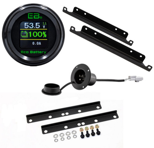 Club Car DS H Frame Installation Kit for Eco 51v 105Ah Skinny Lithium Battery