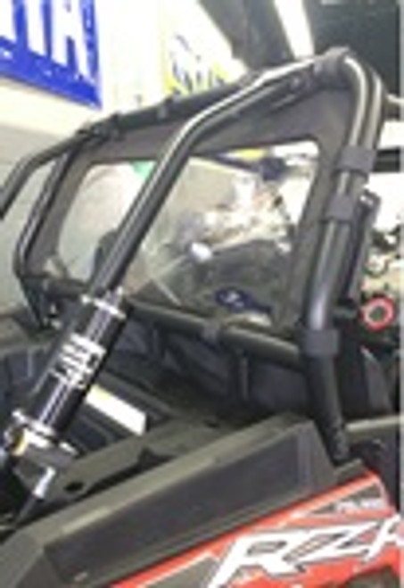 Polaris RZR 1000 900S Rear Window Wind Jammer Cover | Made to Order | Black