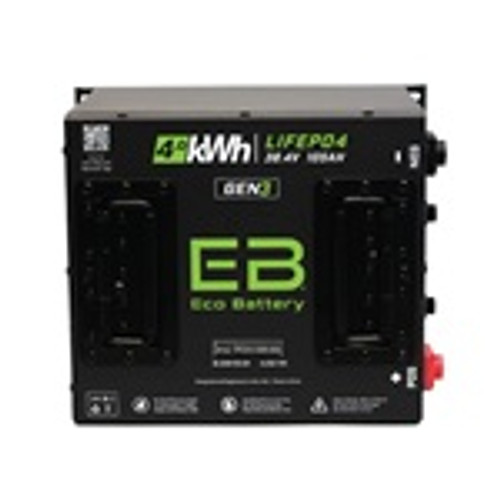 Eco GEN 38V 105AH Cube Lithium Battery | 36V Golf Cart