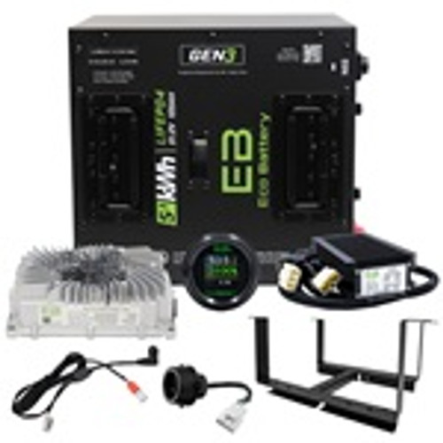 Eco GEN3 51V 105A Lithium Battery Bundle | 2011-Up Yamaha G29 Drive Drive2