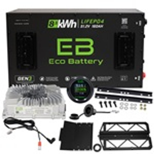 Eco GEN3 51V 160AH Lithium Battery Bundle | Polaris Ranger EV 48V